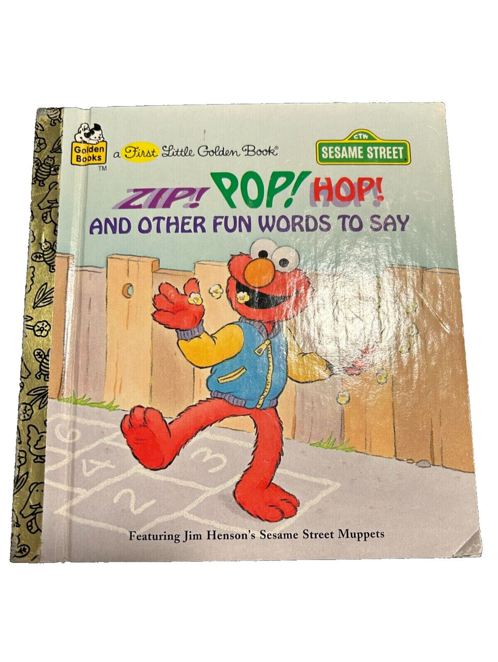Zip! Pop! Hop! And Other Fun Words To Say Sesame Street Book